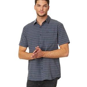 O'NEILL MENS TRVLR UPF TRAVERSE STRIPE STANDARD FIT SHIRT